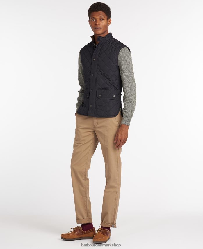 sort laveredale gilet BR2BR2264 Mænd Barbour tøj