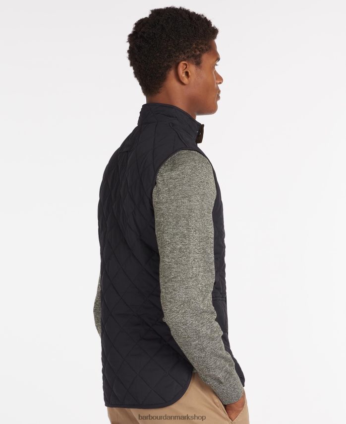 sort laveredale gilet BR2BR2264 Mænd Barbour tøj