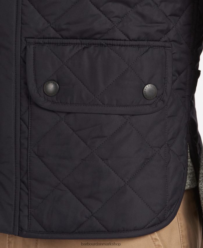sort laveredale gilet BR2BR2264 Mænd Barbour tøj