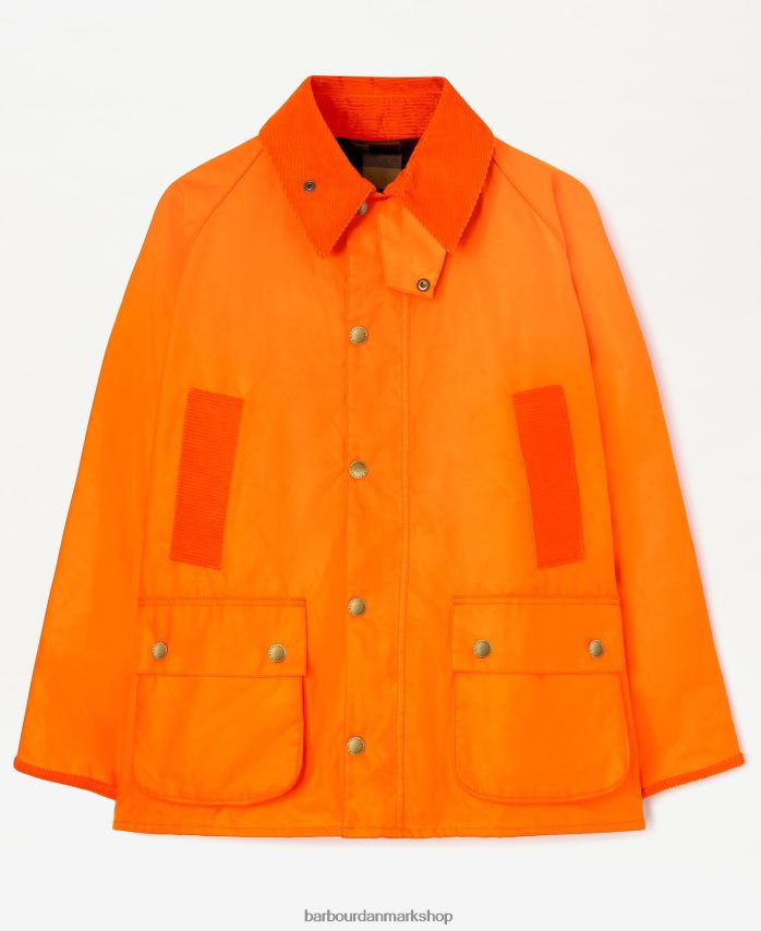 Hot pink malik bedale voksjakke BR2BR270 Mænd Palm Angels x Barbour tøj