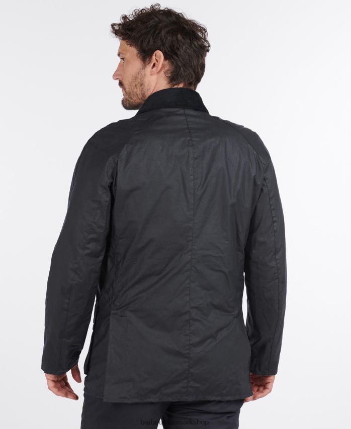 arkiv oliven let ashby-vokset jakke BR2BR220 Mænd Barbour tøj