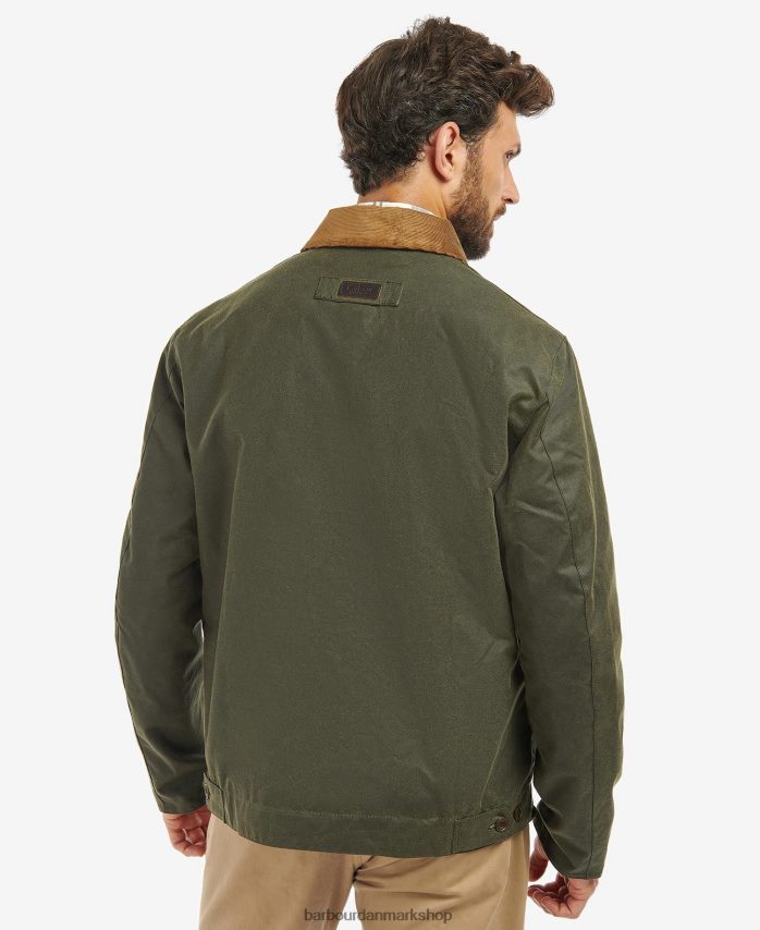 bregne/klassisk tartan Milton vokset jakke BR2BR258 Mænd Barbour tøj