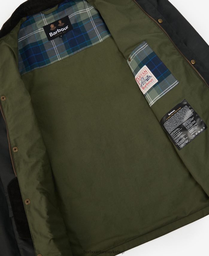 klassisk flåde ambleton vokset jakke BR2BR245 Mænd Barbour tøj