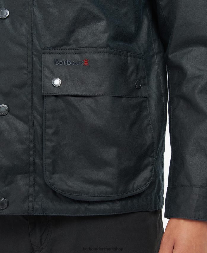 klassisk flåde riley vokset jakke BR2BR252 Mænd Barbour tøj