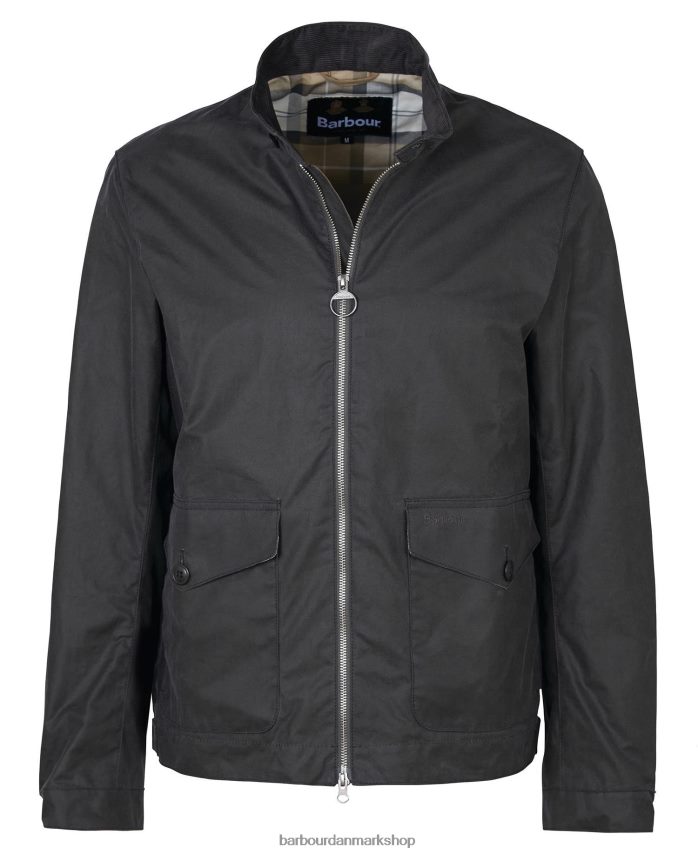 klassisk grå harben vokset jakke BR2BR261 Mænd Barbour tøj
