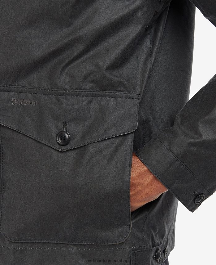 klassisk grå harben vokset jakke BR2BR261 Mænd Barbour tøj