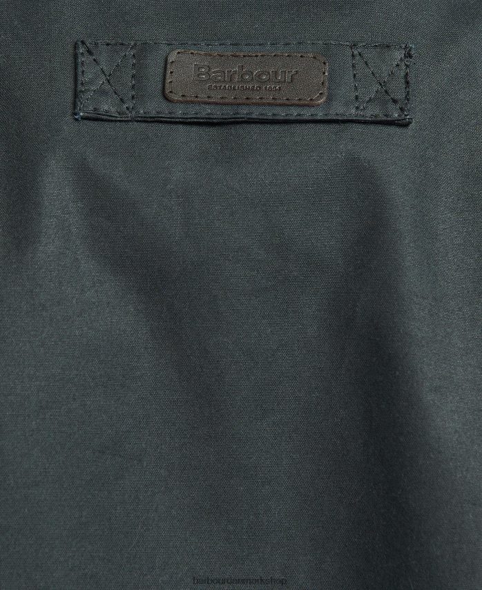 marine/flod birke tartan meldon vokset jakke BR2BR233 Mænd Barbour tøj