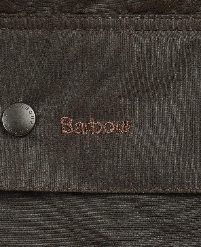 oliven klassisk beaufort voksjakke BR2BR21 Mænd Barbour tøj