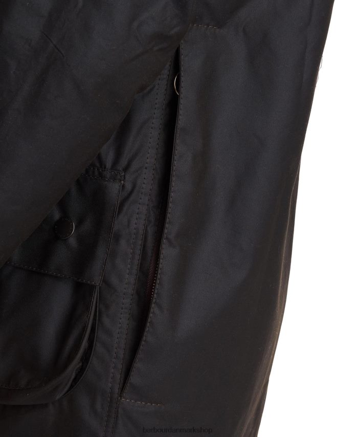 oliven klassisk beaufort voksjakke BR2BR21 Mænd Barbour tøj