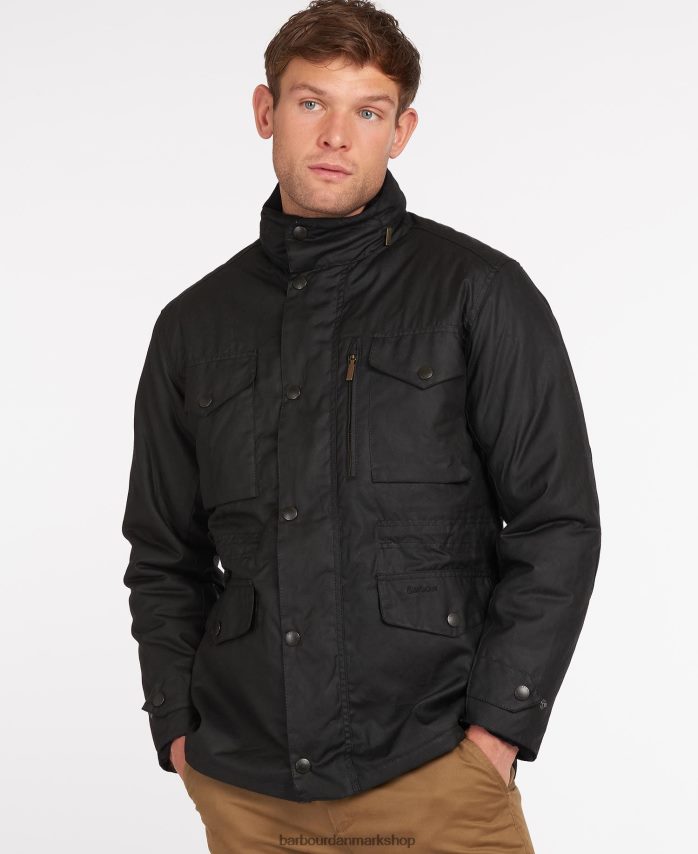 oliven sapper voks jakke BR2BR222 Mænd Barbour tøj
