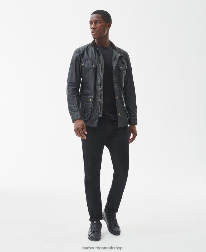 salvie let duke vokset bomuldsjakke BR2BR231 Mænd Barbour tøj