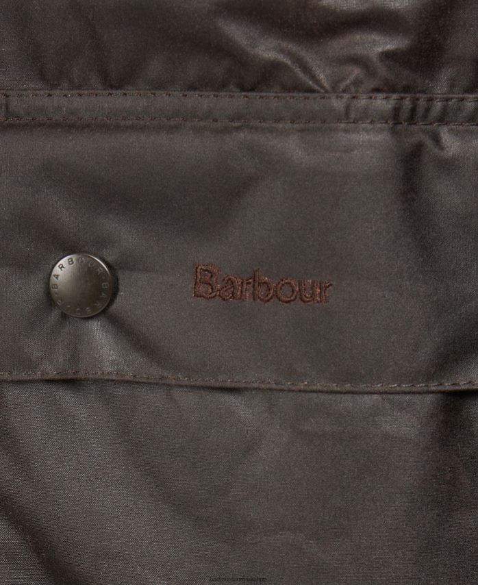 sort bedale voks jakke BR2BR234 Mænd Barbour tøj