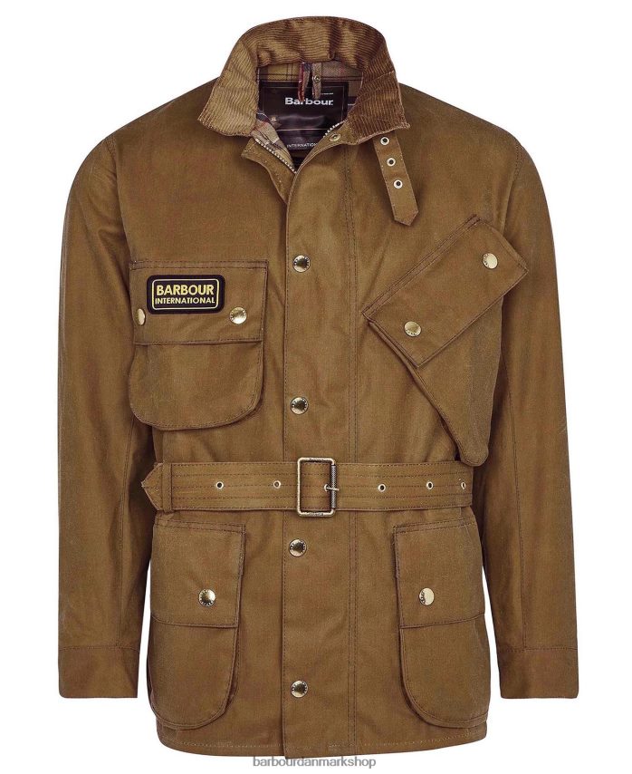 sort international original vokset jakke BR2BR221 Mænd Barbour tøj